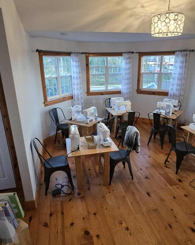 Sewing Room - Children learn textile arts and create charitable projects