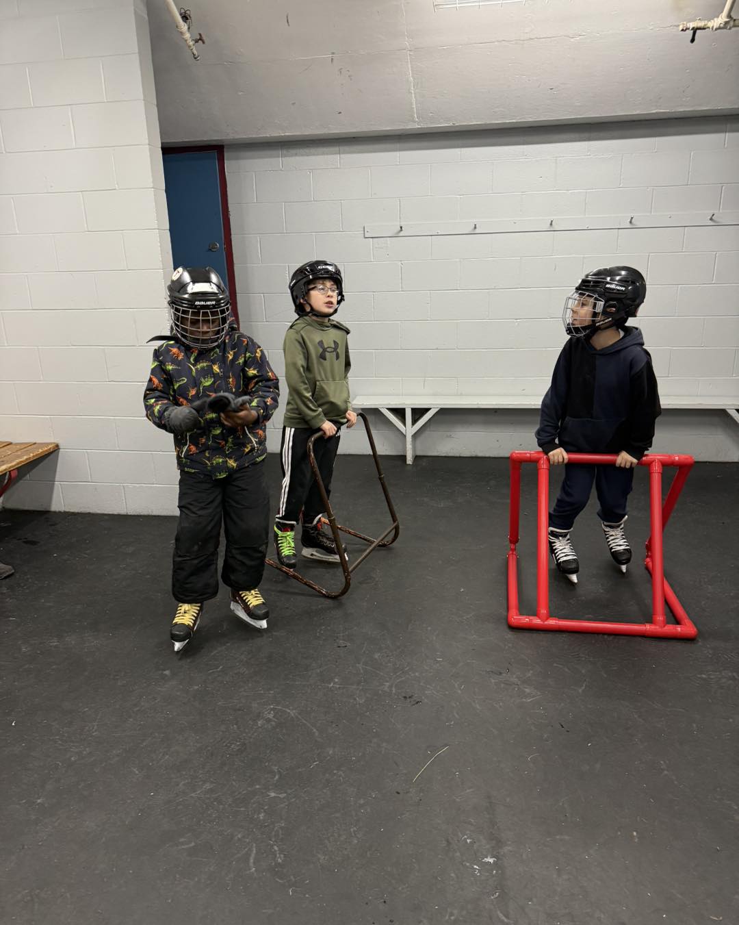 Skating Day - Children enjoying ice skating at Sackville Sport Stadium