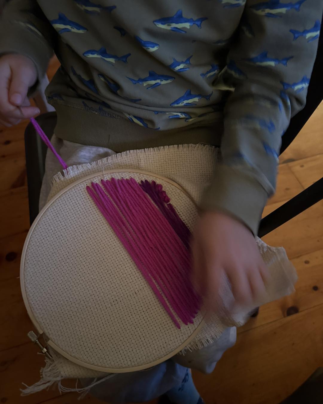 Yarn Crafts - Colorful yarn projects and weaving activities